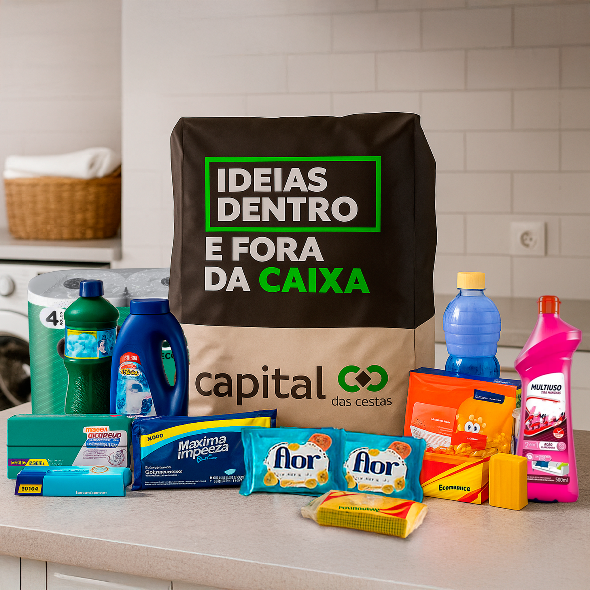 Cesta Modelo Limpeza Completa